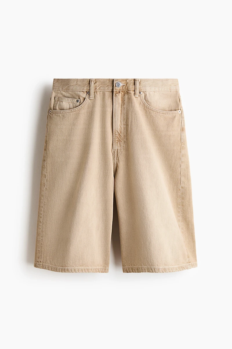 Baggy Denim Shorts