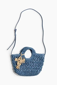 Straw Crossbody Bag