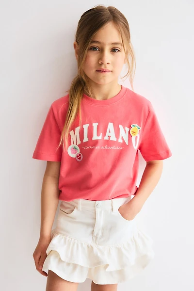 T-Shirt with Motif