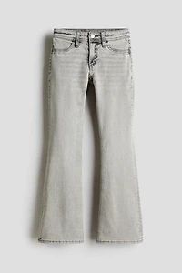 Flared Leg Low Jeans