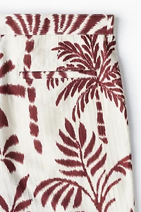Relaxed-Fit Patterned Shorts