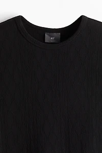 Slim-Fit Textured T-Shirt
