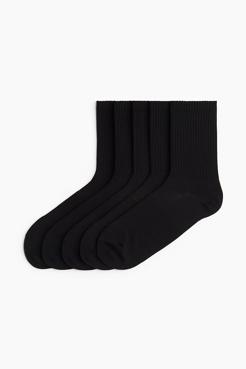5-Pack Sports Socks with DryMove™