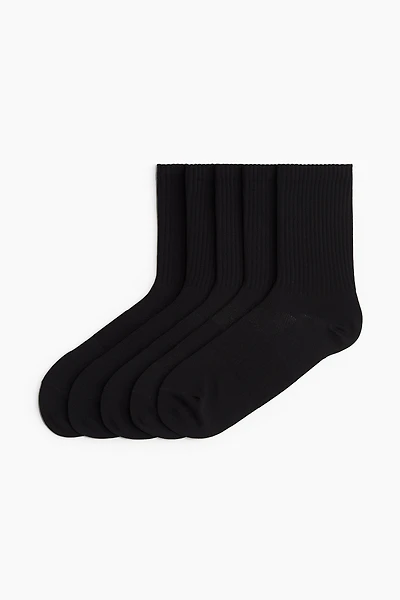 5-Pack Sports Socks with DryMove™