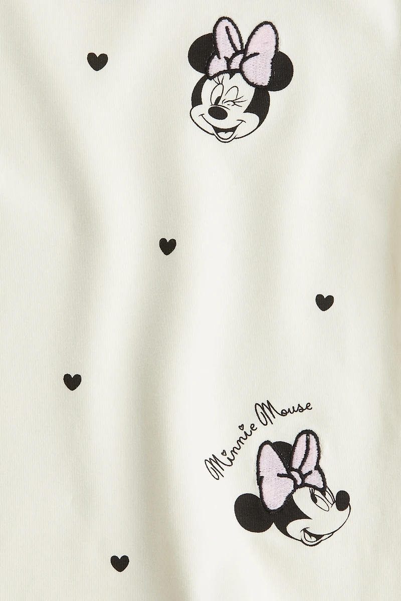 Haut à manches longues en coton