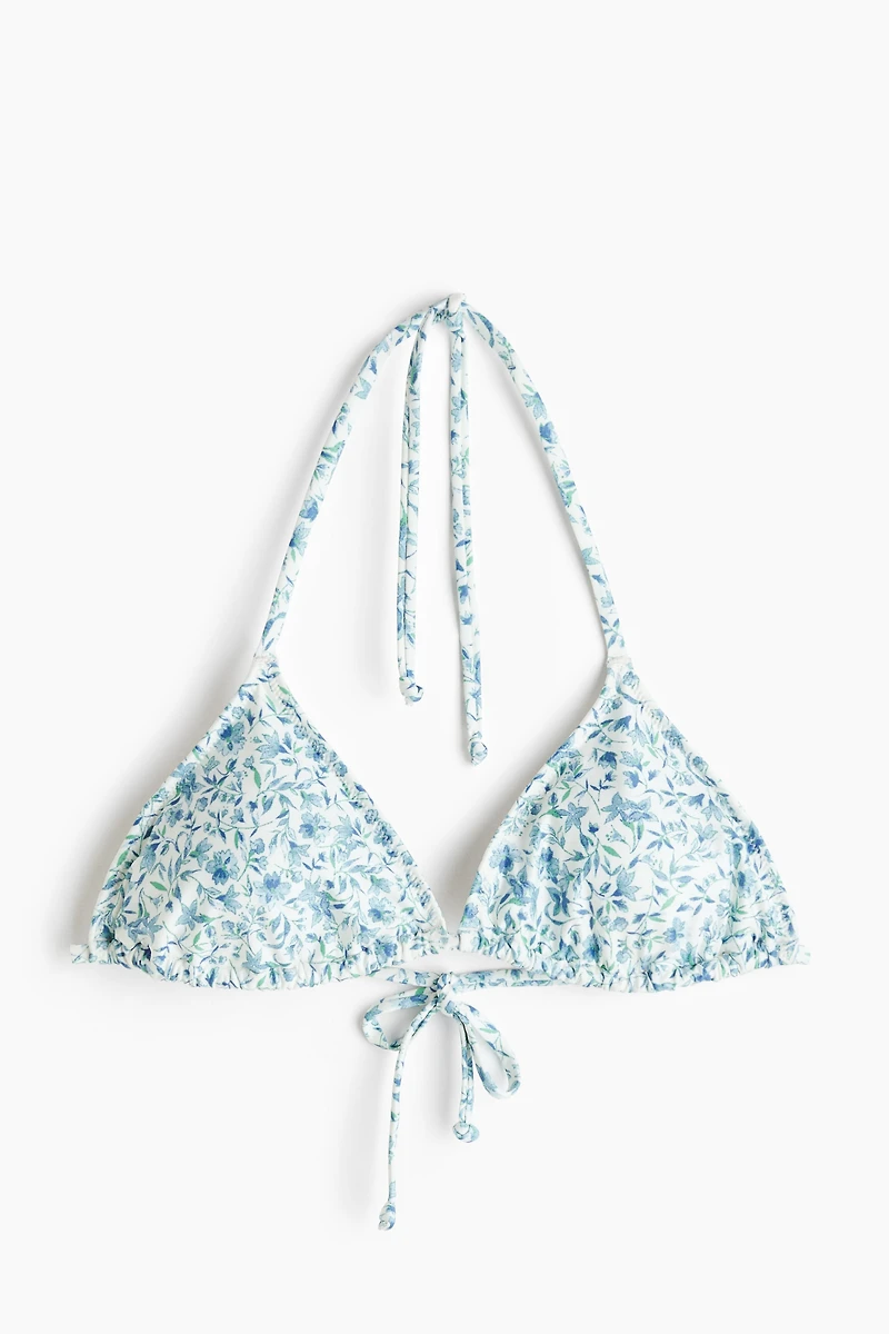 Haut de maillot en triangles coussinés