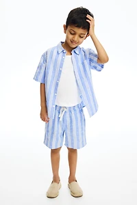 2-Pack Linen-Blend Shorts