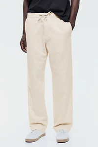 Pantalon classique en lin mélangé