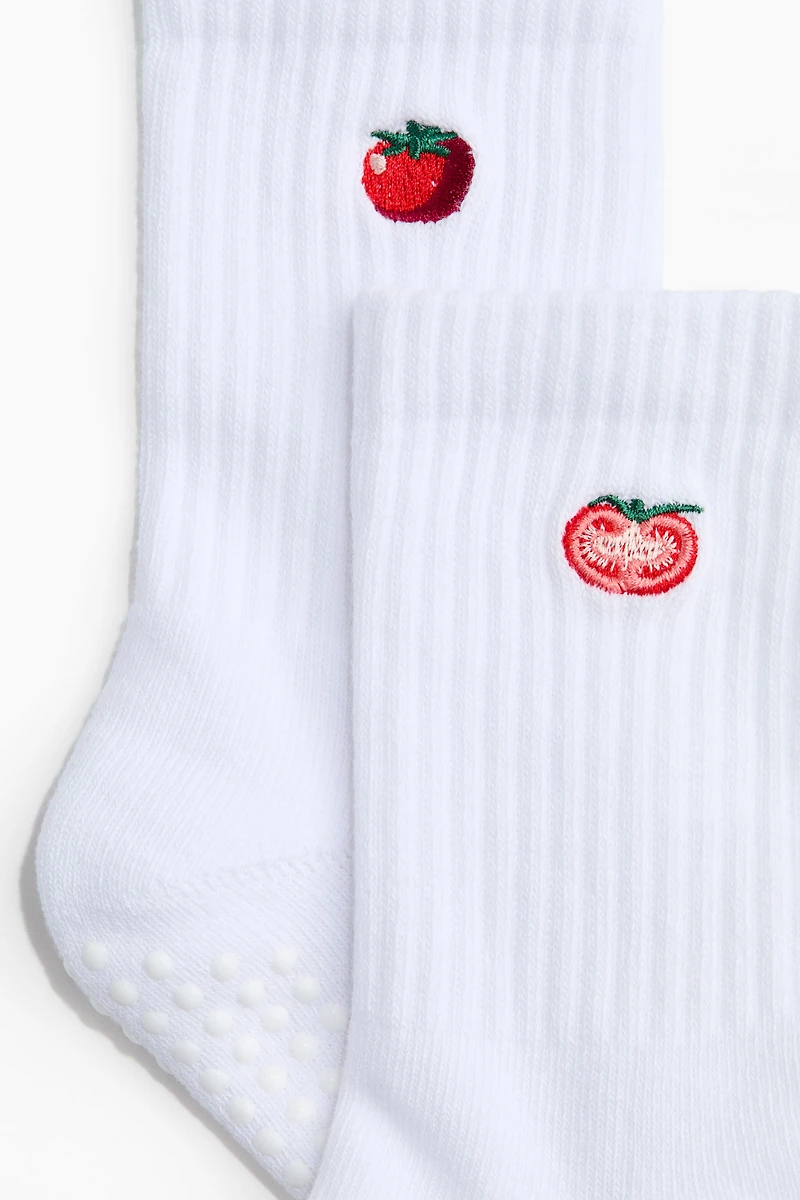 Chaussettes de sport antidérapantes