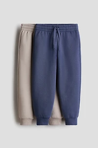 Lot de 2 pantalons jogging en molleton