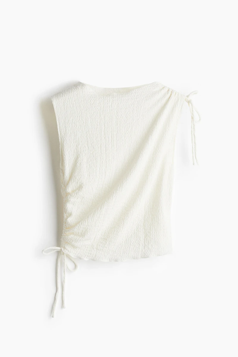Drawstring-Detail Top