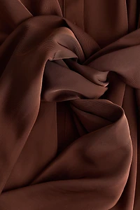 Tie-Detail Shirt Dress