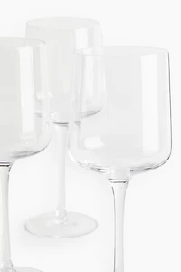 Lot de 4 verres à vin