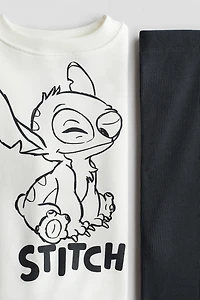 Ensemble 2 pièces chandail en molleton et legging