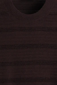 Slim-Fit Knit T-Shirt