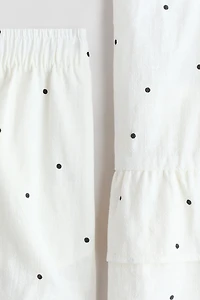 Ensemble imprimé 2 pièces en coton