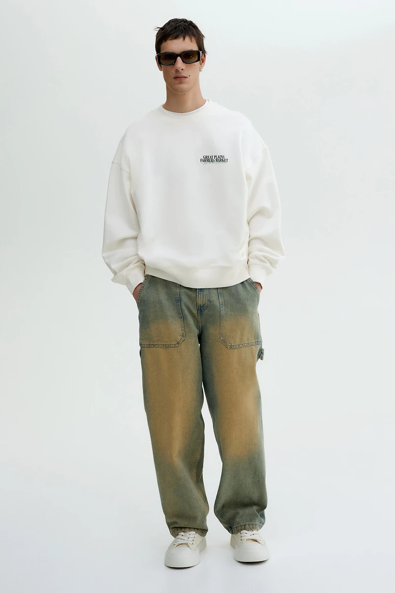 Chandail imprimé grande taille