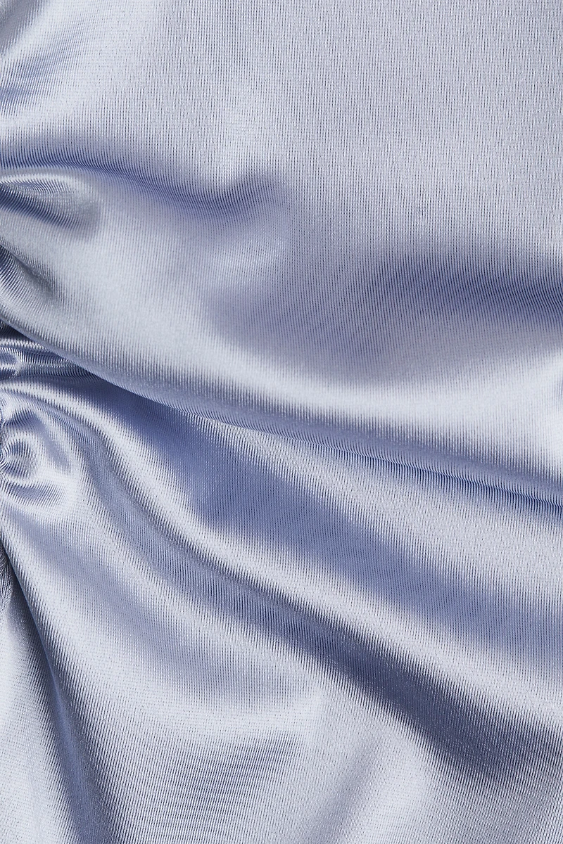 Robe combinaison à effet drapé