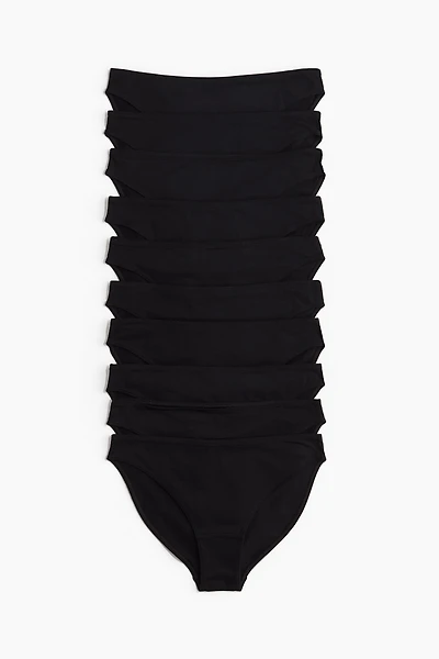 Lot de 10 culottes en coton