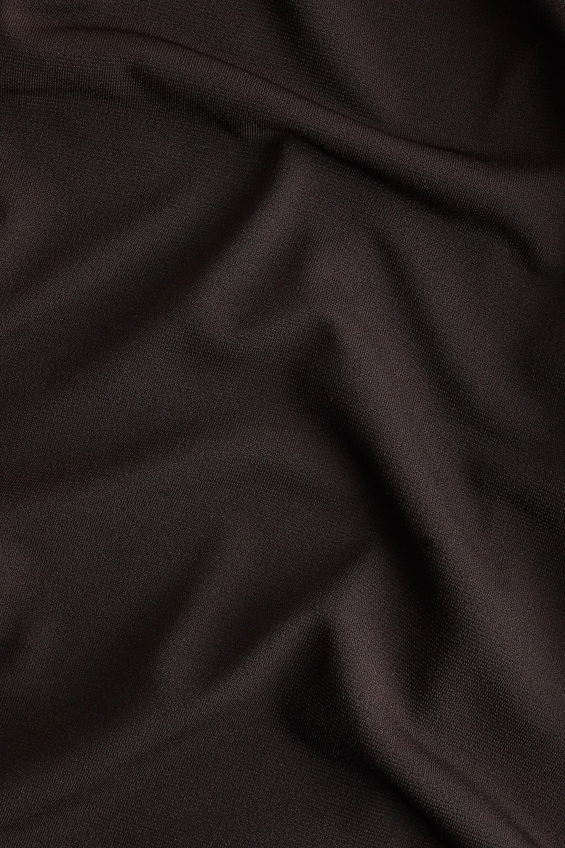 Robe T-shirt drapée