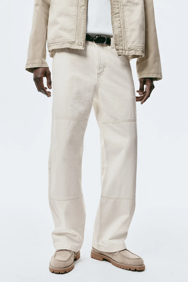 Jean de travail ample