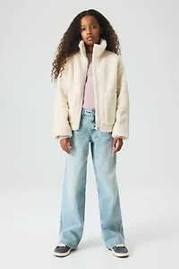 Relaxed Wide Leg Jeans