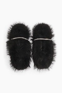 Embellished Slippers