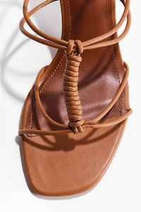 Heeled Strappy Sandals