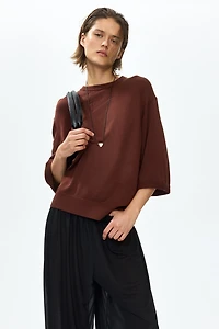 Fine-Knit Top