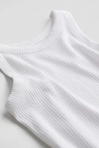 Ribbed Jersey Dress