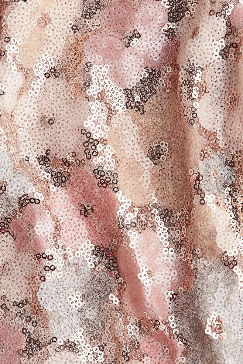 Sequined Bomber Jacket