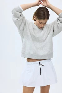 Sweatshirt with Printed Motif