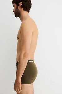 3-Pack Short Cotton Boxer Briefs
