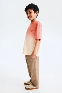 Pantalon jogging en sergé de coton