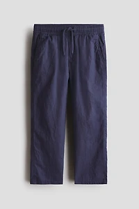 Pantalon en lin mélangé
