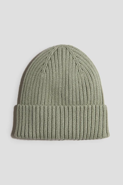 Rib-Knit Beanie