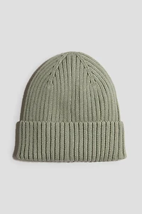 Rib-Knit Beanie