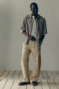 Chemise classique à manches courtes