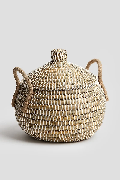 Petit panier de rangement avec couvercle