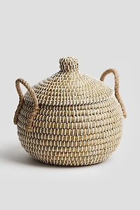 Petit panier de rangement avec couvercle