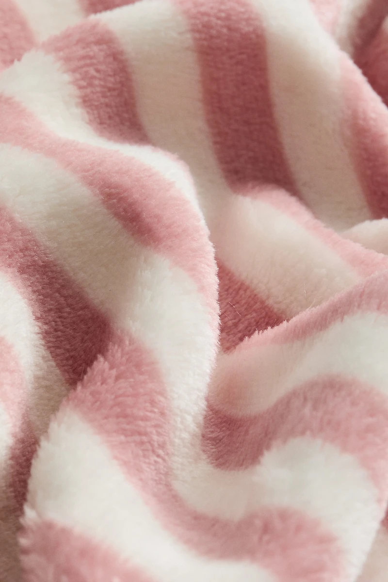 Striped Fleece Blanket