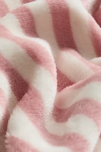 Striped Fleece Blanket