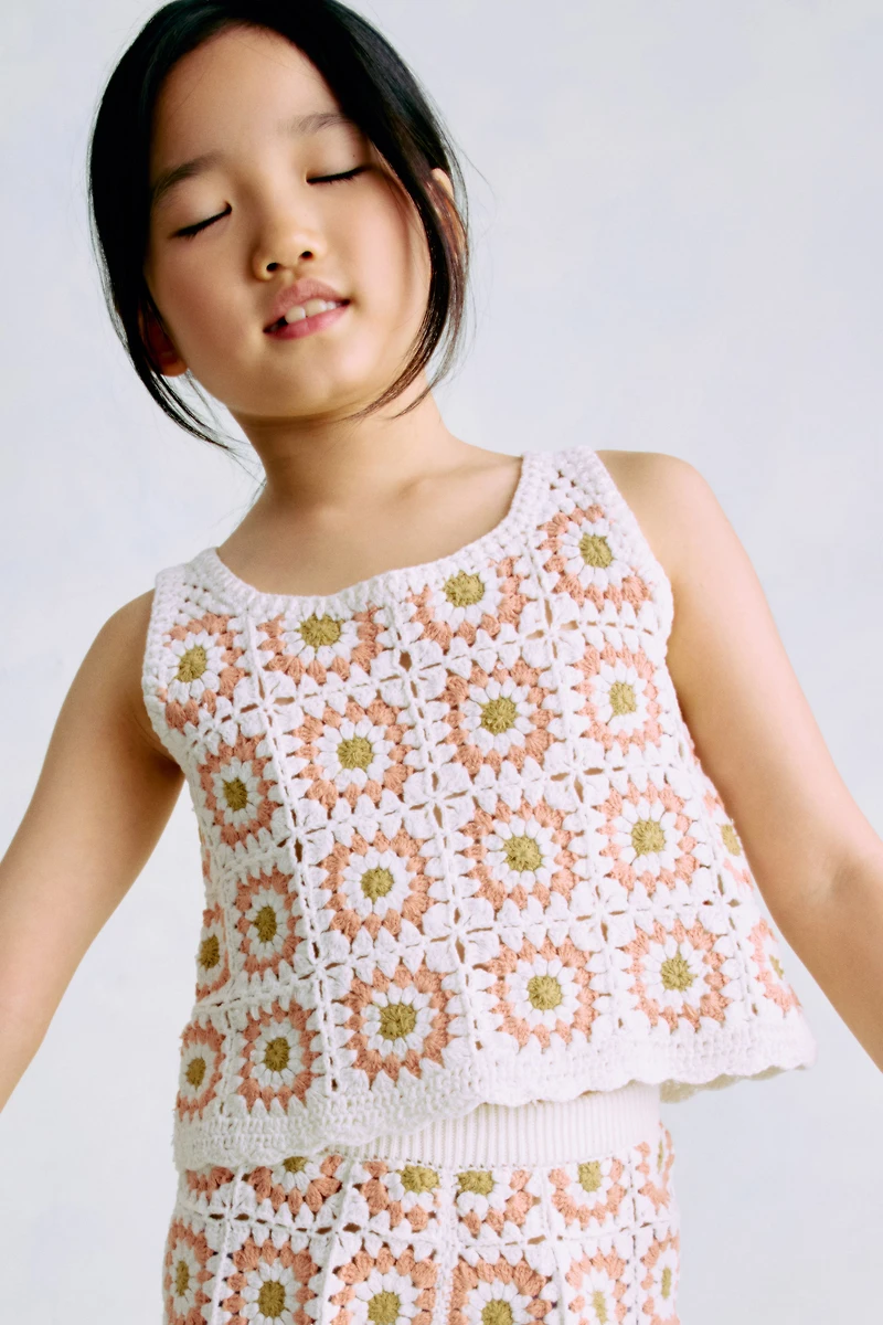 Crocheted Cotton Top