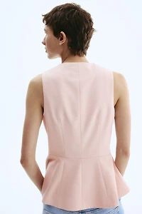 Peplum Vest