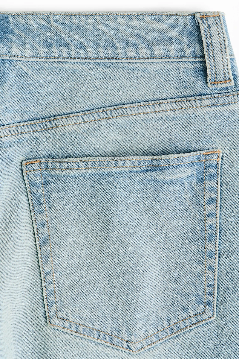 Jean ample taille haute