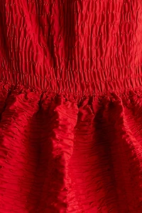 Smocked Bandeau Dress