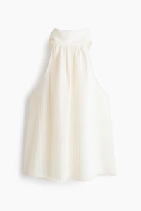 Textured Halterneck Top