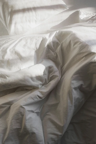 Enveloppe de couette lit double en coton