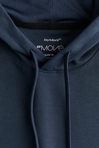 Regular-Fit Sleeveless Sports Hoodie with DryMove™
