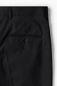 Straight Fit Suit Pants